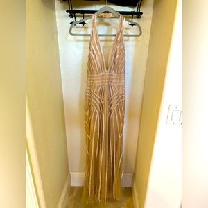 Gatsby style evening gown